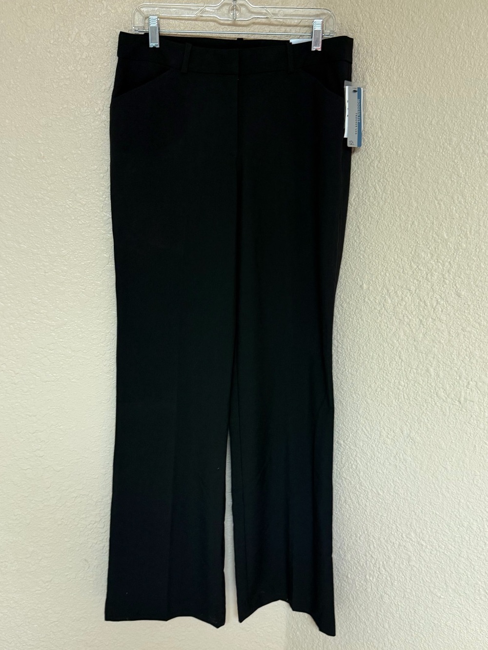 4/$20 Worthington Black Women's Dress Pants - Classic Straight Leg